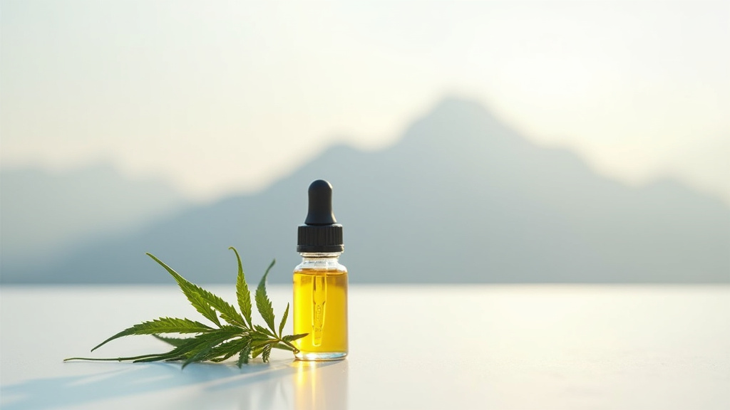 Flacon d'huile de CBD Cibdol 15% avec pipette graduée