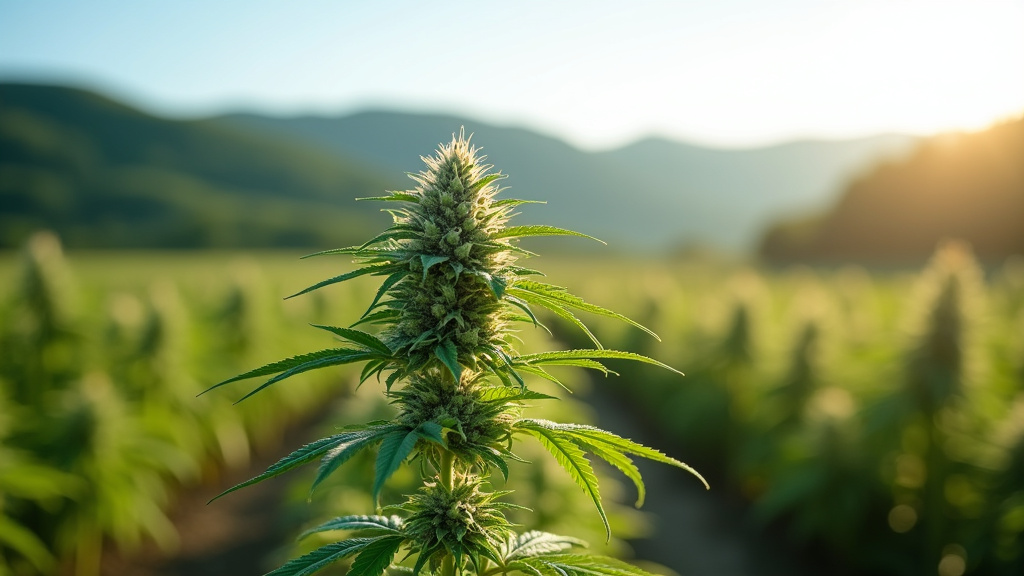 Laboratoire scientifique analysant des échantillons de Cannabis Sativa pour leurs propriétés chimiques