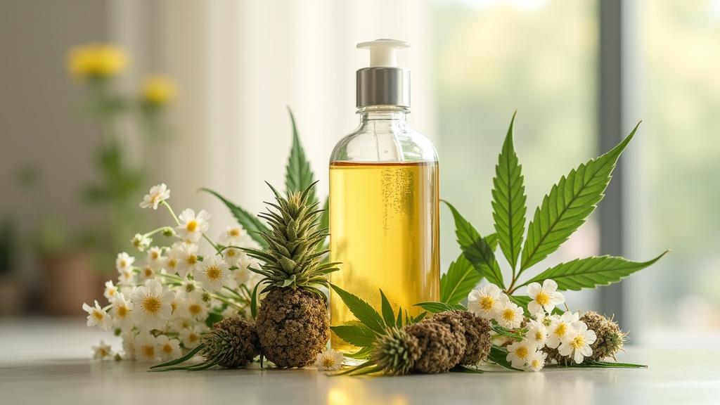 Laboratoire analysant des échantillons de fleurs de CBD pour vérifier leur composition
