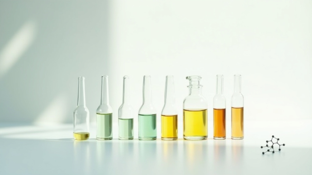 Illustration scientifique des différentes molécules de THC et cannabinoïdes