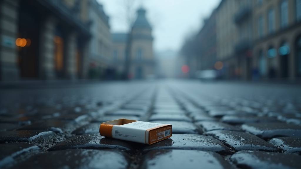 Paquets de tabac à rouler de différentes marques comparés aux cigarettes manufacturées