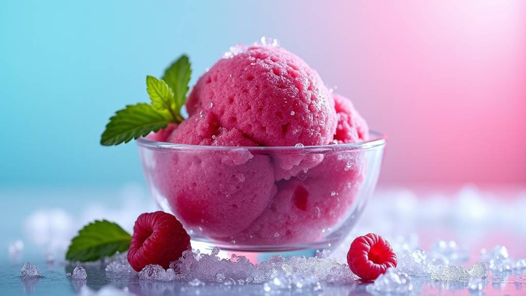 Flacon d'e-liquide Blue Razz Ice avec des baies bleues et des cristaux de glace